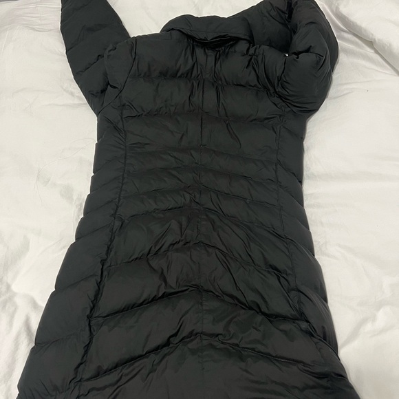 Marmot women’s black 700 fill goose down puffer warm jacket small - Picture 5 of 8